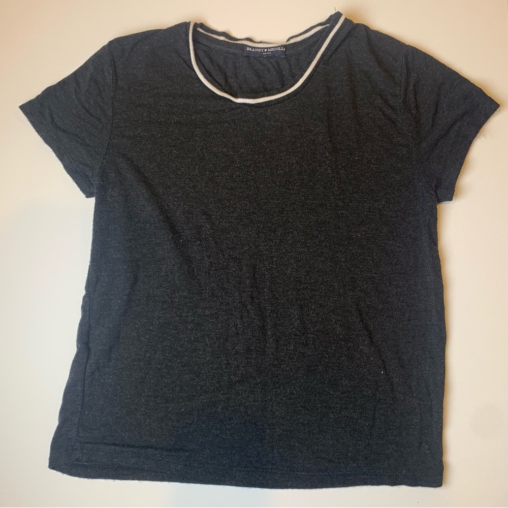 Brandy Melville ringer tee